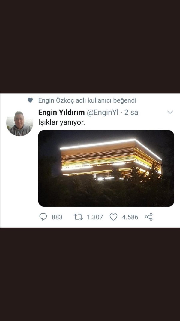 Engin Özkoç skandalı beğendi!